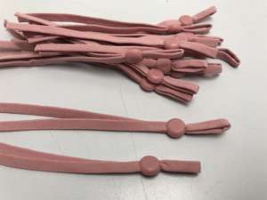 Super soft elastik - med regulator, rosa